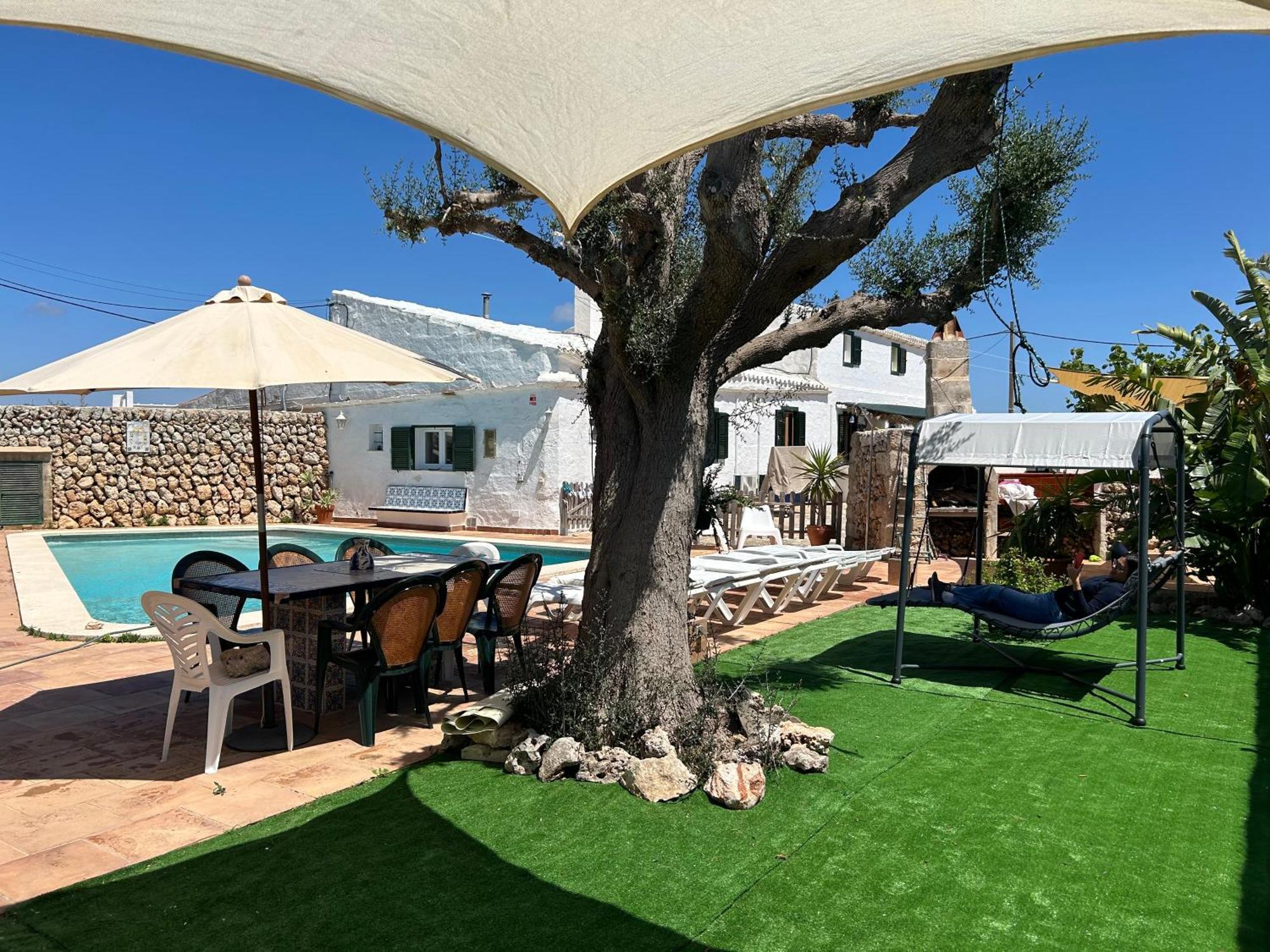 Casa Rural Menorquina Con Piscina Y Barbacoa Sant Climent Eksteriør bilde
