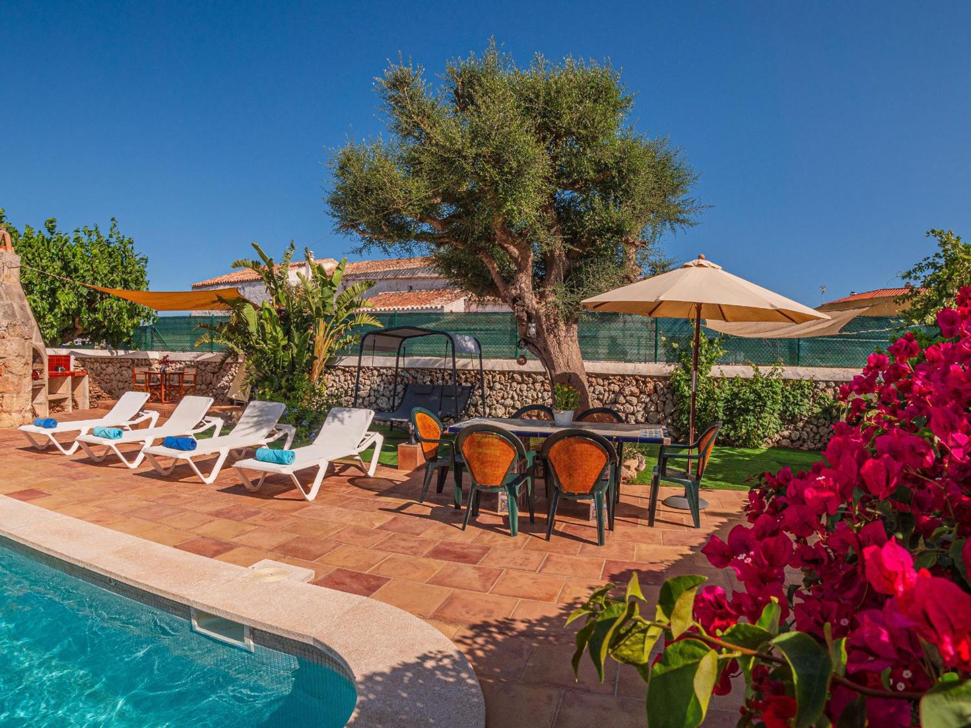 Casa Rural Menorquina Con Piscina Y Barbacoa Sant Climent Eksteriør bilde