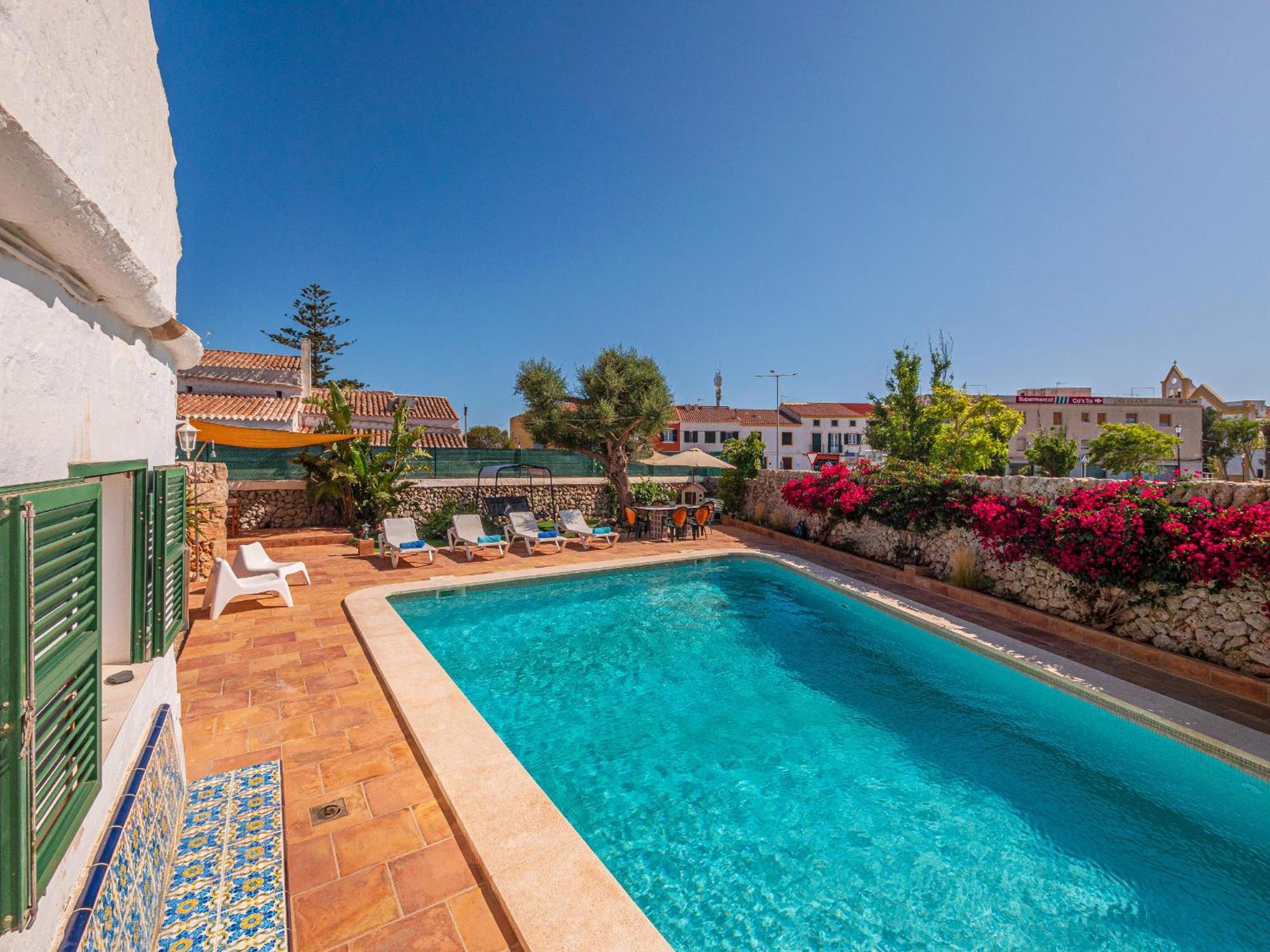Casa Rural Menorquina Con Piscina Y Barbacoa Sant Climent Eksteriør bilde