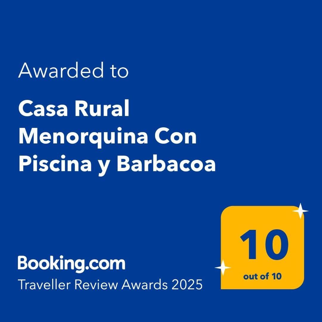 Casa Rural Menorquina Con Piscina Y Barbacoa Sant Climent Eksteriør bilde